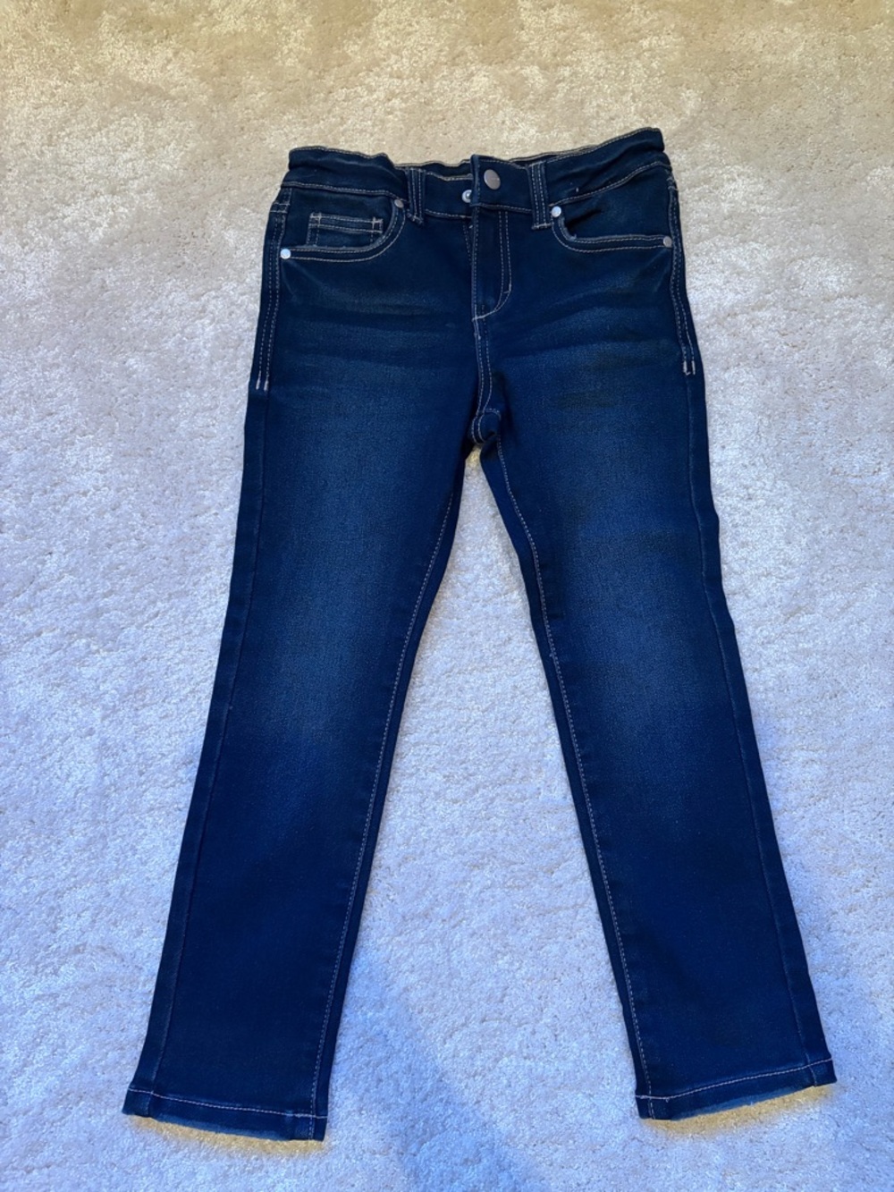 Joe's Jeans Straight Leg Dark Blue Jeans